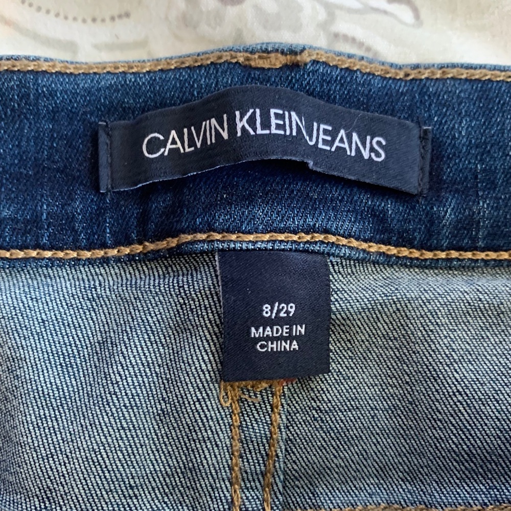 High waisted Calvin Klein jeans